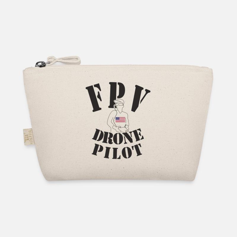 First Person View Drones Pilot - USA FPV Organic Pouch