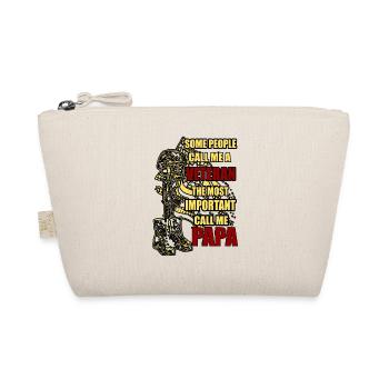 père de vétéran papa Soldat Fête des Pères Cadeau - Trousse biologique - nature - Devant