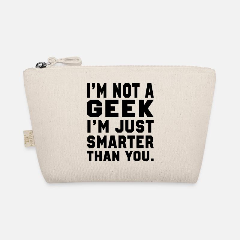 im not a geek Organic Pouch