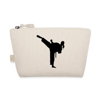 Karate female eu - Organic Pouch - nature - Front