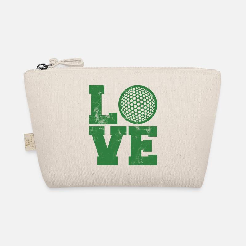 Golf Caddy Golfplatz Putter Birdie Geschenk Tee Bio-Täschchen