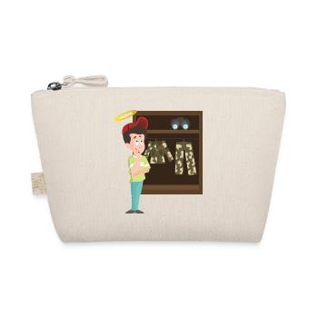Innocent Sondler with camouflage clothes in the closet - Organic Pouch - nature - Front
