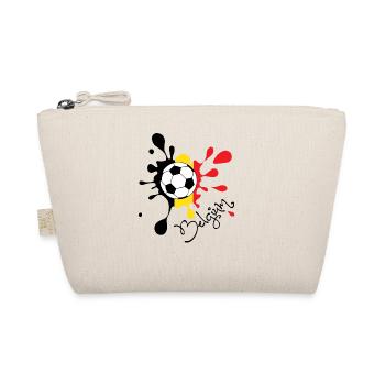 Football Belgium World Cup WC World Cup - Organic Pouch - nature - Front