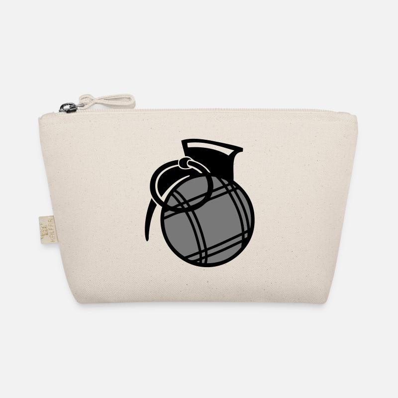 petanque ball grenade Organic Pouch