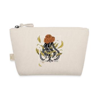Pink octopus - Organic Pouch - nature - Front