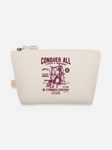 Conquer All - Bio-Täschchen - Natur - Vorne