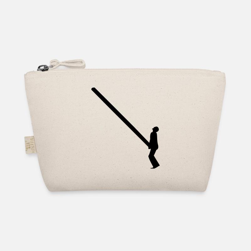 Highland Games Tossing The Caber - Organic Pouch - nature