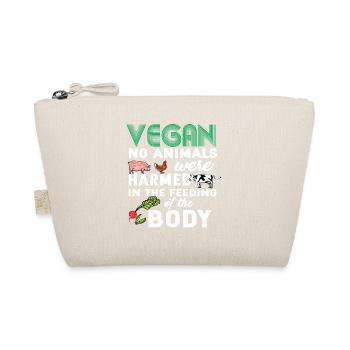 Idée de cadeau de végétarien végétarien - Trousse biologique - nature - Devant