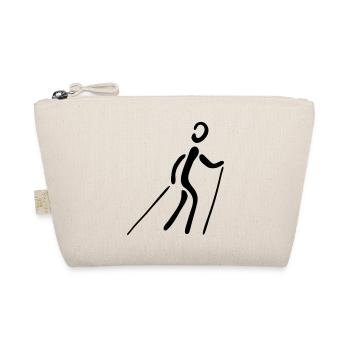 Nordic Walking - Organic Pouch - nature - Front