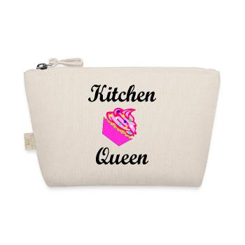 Kitchenqueen - the baking and kitchen queen - Organic Pouch - nature - Front