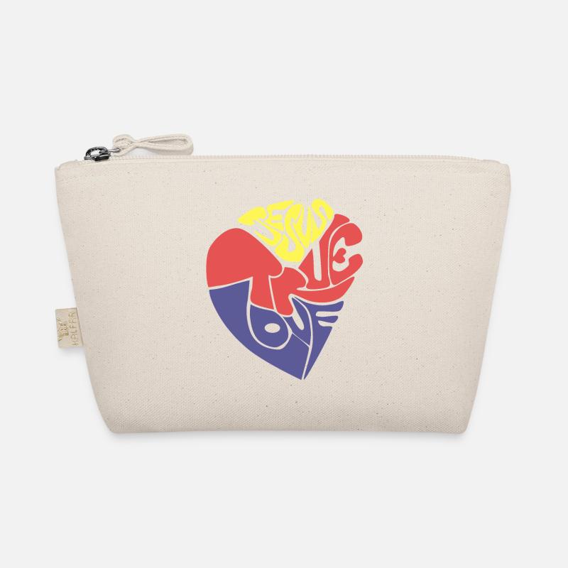true love Jesus Organic Pouch