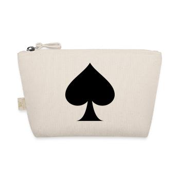 spades poker - Organic Pouch - nature - Front