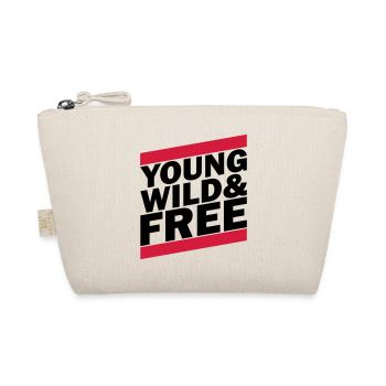 Young, Wild & Free (1c) - Bio-Täschchen - Natur - Vorne