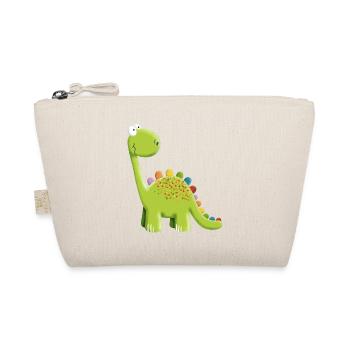 Drôle dinosaure coloré de stégosaure je cadeau - Trousse biologique - nature - Devant