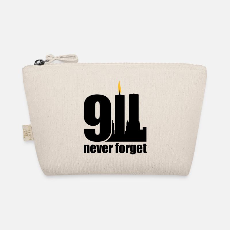 never forget 9/11 Bio-Täschchen