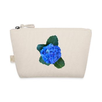 Hortensie blau von den Azoren - Bio-Täschchen - Natur - Vorne