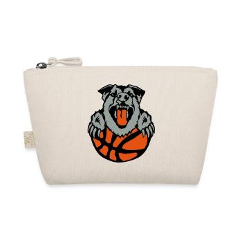 Basketball-Club-Logo Hund Hund hund2 - Bio-Täschchen - Natur - Vorne