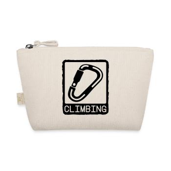 karabiner_climbing__f1 - Bio-Täschchen - Natur - Vorne