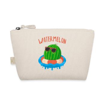 Wassermelone 1 - Bio-Täschchen - Natur - Vorne