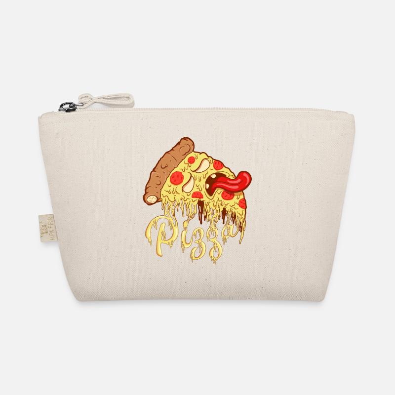 Pizzamonster - Bio-Täschchen - Natur
