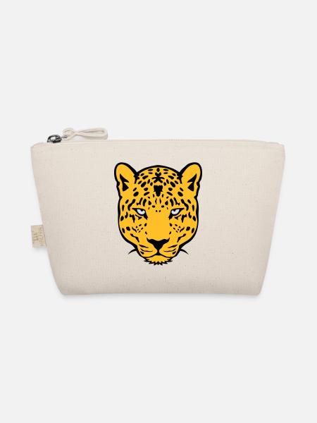 leopards wild animal 30 - Organic Pouch - nature - Front