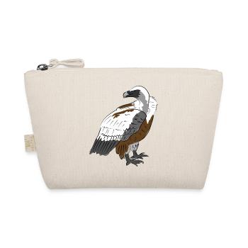 Impressive vulture in nature style - Organic Pouch - nature - Front