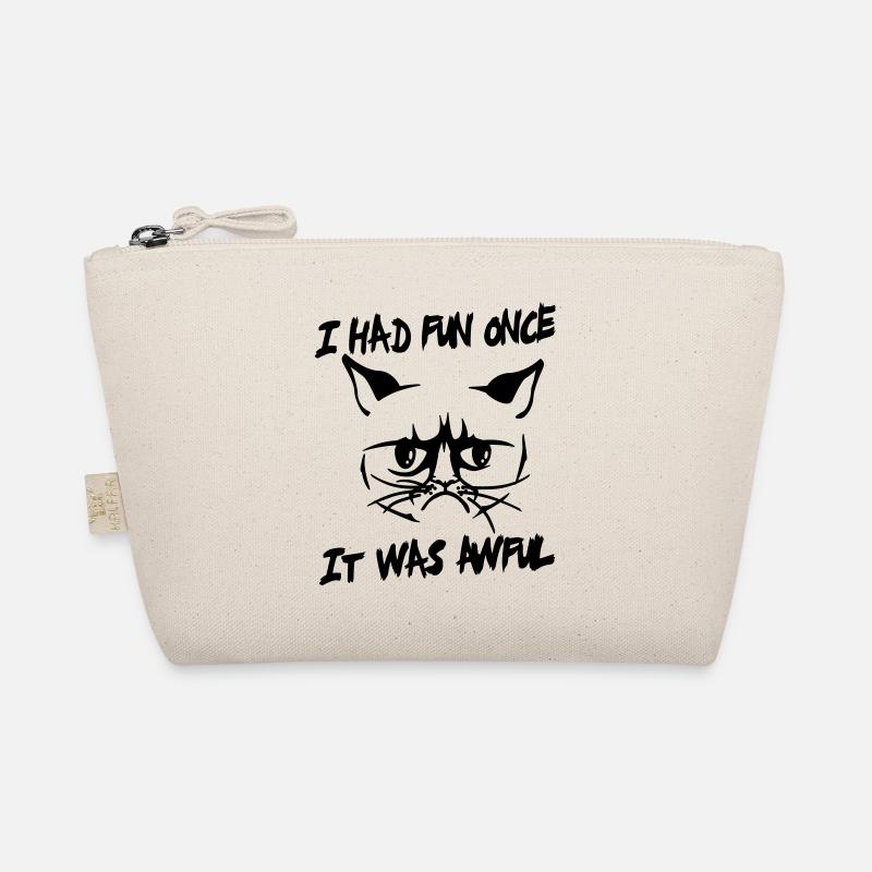 I had fun once it was awful - Bio-Täschchen - Natur