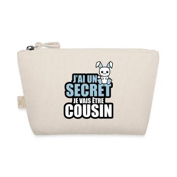j'ai un secret je vais être cousin - Trousse biologique - nature - Devant