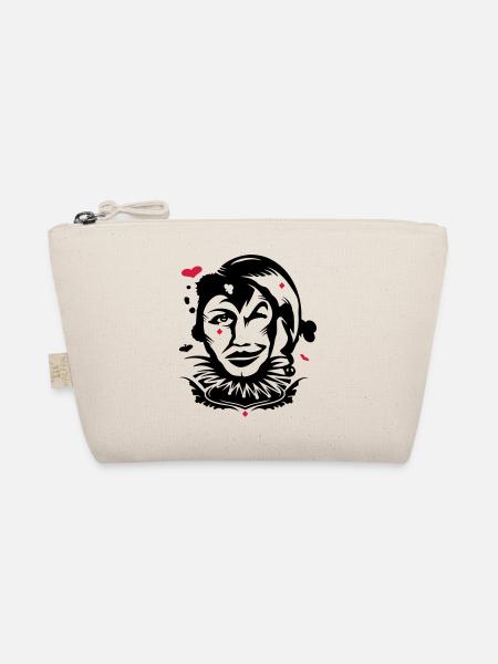 Spielkarte Joker - Bio-Täschchen - Natur - Vorne