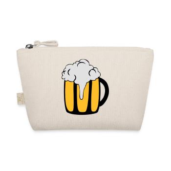 Bierglas - Bio-Täschchen - Natur - Vorne