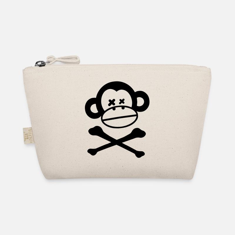 Skull-Ape Organic Pouch