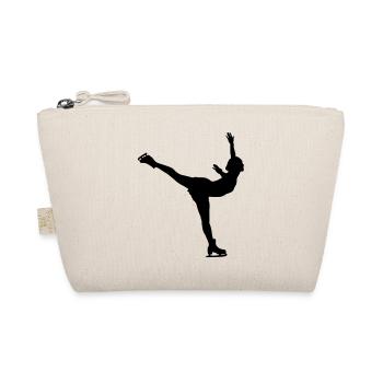 Figure skater - Bio-Täschchen - Natur - Vorne