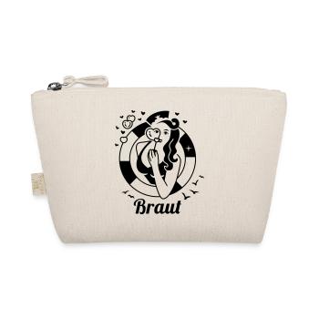 Braut - Crew - Team - maritim - JGA - Hochzeit -1C - Bio-Täschchen - Natur - Vorne