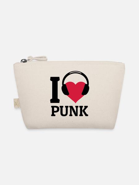 I love Punk - Trousse biologique - nature - Devant