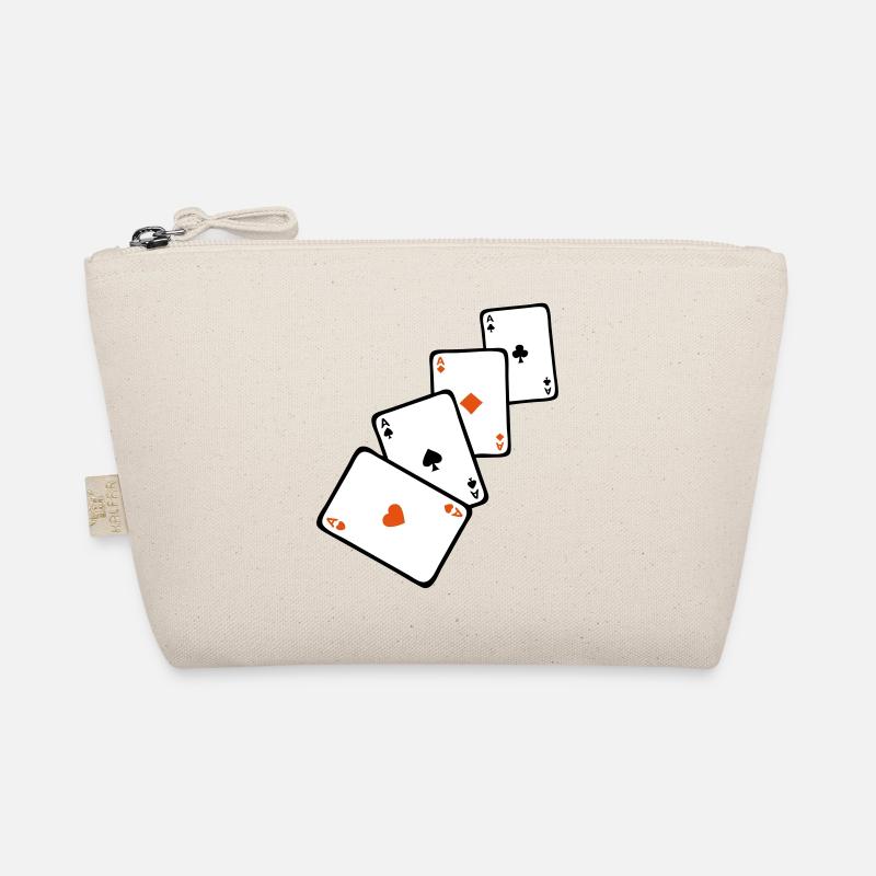 Card Poker Square Ass 1 Bio-Täschchen