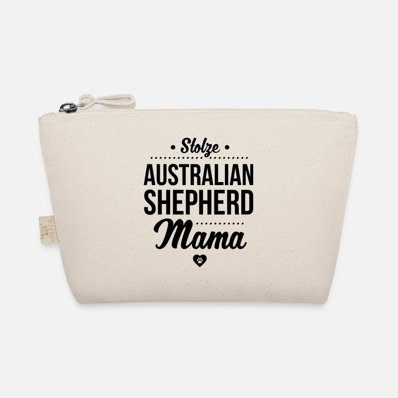 Stolze Australian Shepherd Mama - Aussie Bio-Täschchen