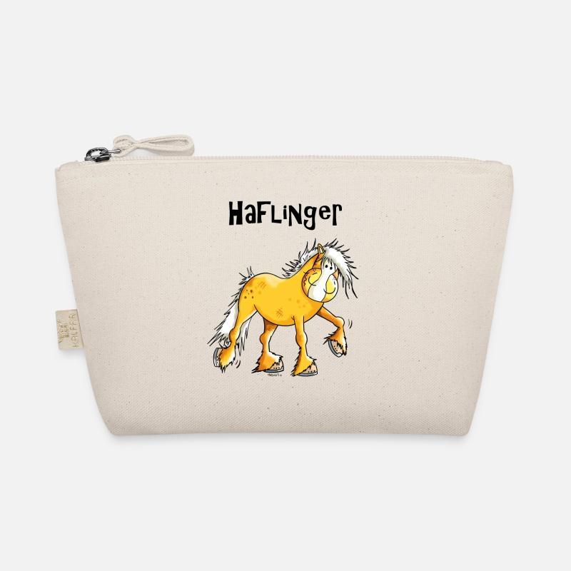 Hazel der Haflinger - Bio-Täschchen - Natur