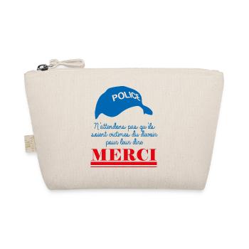 France Victimes du Devoir Policier Police Merci - Trousse biologique - nature - Devant