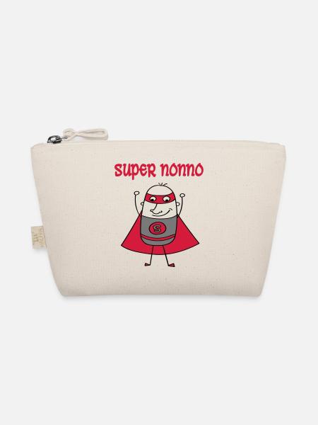 Super nonno - Organic Pouch - nature - Front