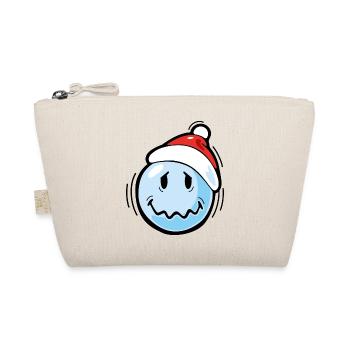 Smiley Winter Freezing - Organic Pouch - nature - Front