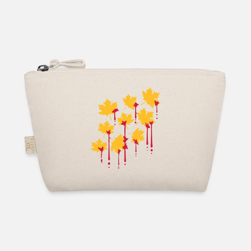 graffiti sang gouttes rouge feuille d’érable modèle herb Trousse biologique