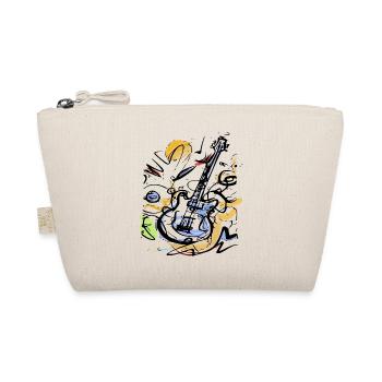 Amour de guitare de musique - Trousse biologique - nature - Devant