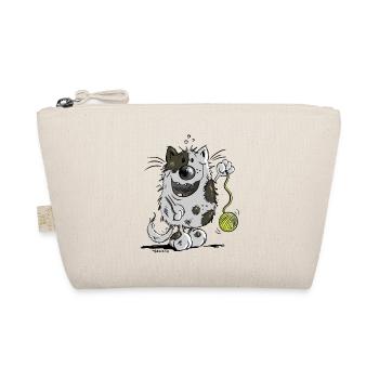 Mignon chat comique - Trousse biologique - nature - Devant
