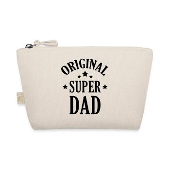 Dad Daddy Papa Vati Vater Father's Day Baby - Organic Pouch - nature - Front
