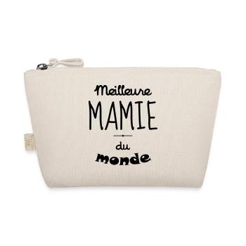 Grandma Oma Großmütter Mamy Mamie Grand-Mère - Organic Pouch - nature - Front