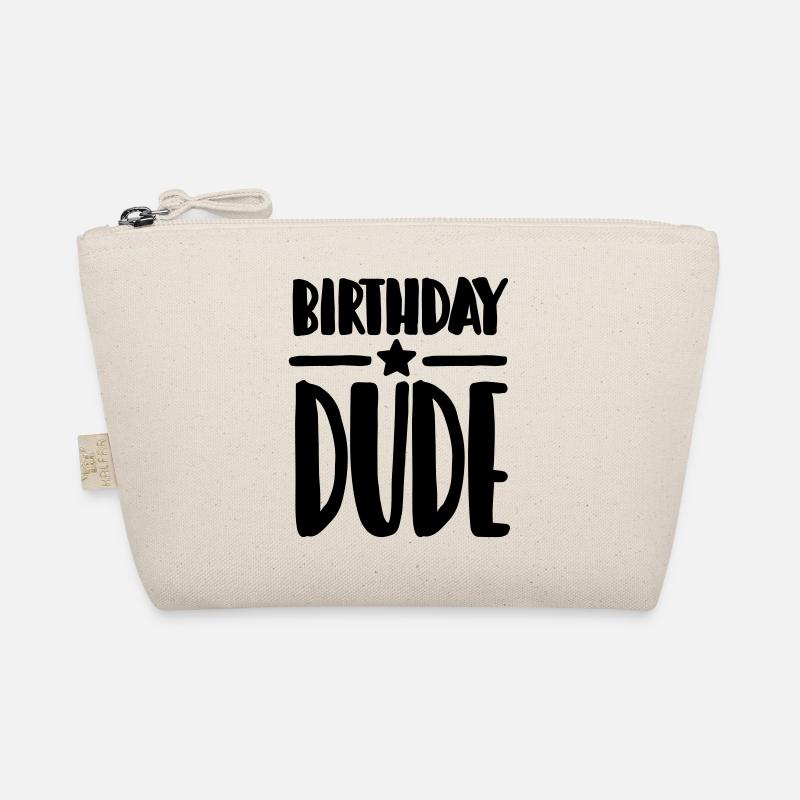 Birthday Dude - Bio-Täschchen - Natur