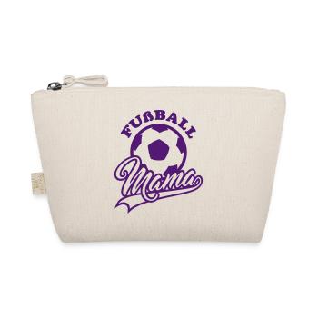 Fußball Mama - Bio-Täschchen - Natur - Vorne