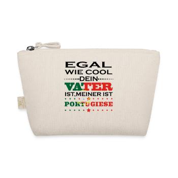 Egal wie cool vater PORTUGIESE portugal - Bio-Täschchen - Natur - Vorne