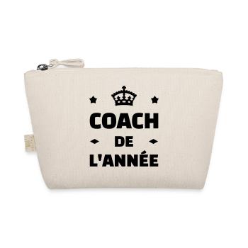 Coach / Coaching / Trainer / Sport - Bio-Täschchen - Natur - Vorne