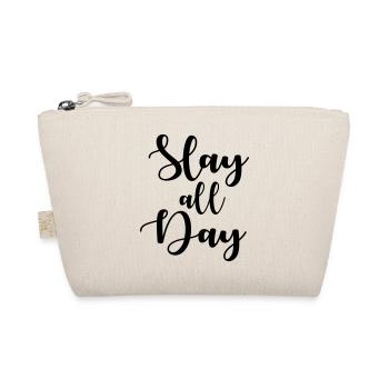 Slay all day - Organic Pouch - nature - Front